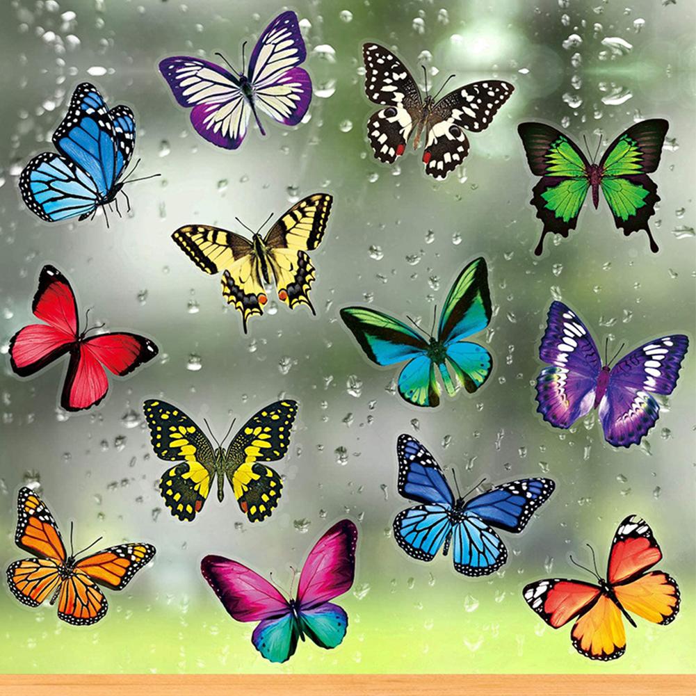 20 Stks/set 3D Multicolor Vlinders Muursticker Kinderen Kamers Diy Art Wanddecoratie Mariposas Koelkast Stickers Home Decoratie