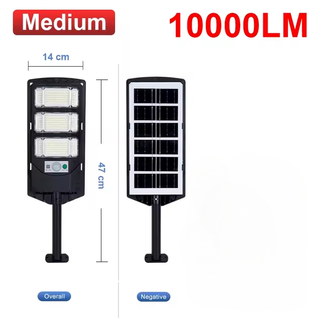 2000000LM Ultra Powerful Solar Lamp With Remote Control Outdoor Solar Induction Street Yard Light IP65 Waterproof Garden Lights: Orange