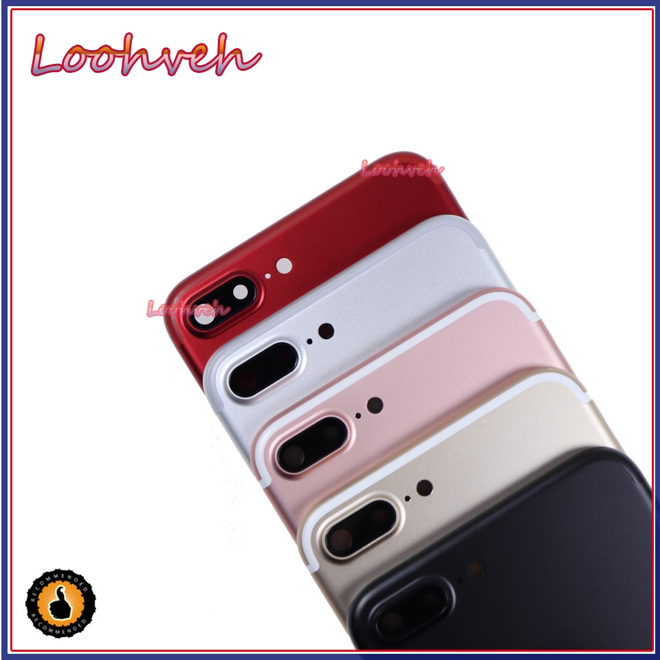 Aaa+ voor iphone 7 7g hoesje iphone 7 plus behuizing volledige behuizing behuizing montage batterijklep vervanging middenframe