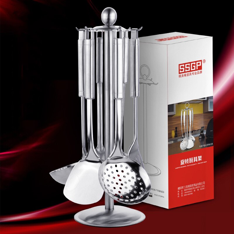 7 Stuks/set Van Multifunctionele Roestvrijstalen Keuken Koken Tool Set Restaurant Servies Thuis Keukengerei