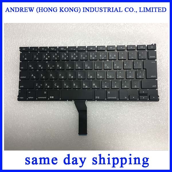 teclado japonés estándar A1369 A1466 para Macbook Air 13 "A1369 A1466 teclado japonés