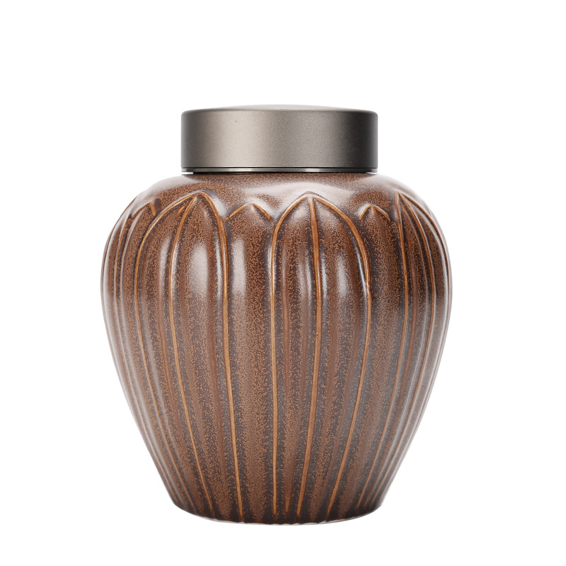 Large Cremation Urns for Human Ashes Pet Ceramic Urn Funeral Container for Ashes Small Animal Urn Keepsake Sealed Coffin Box