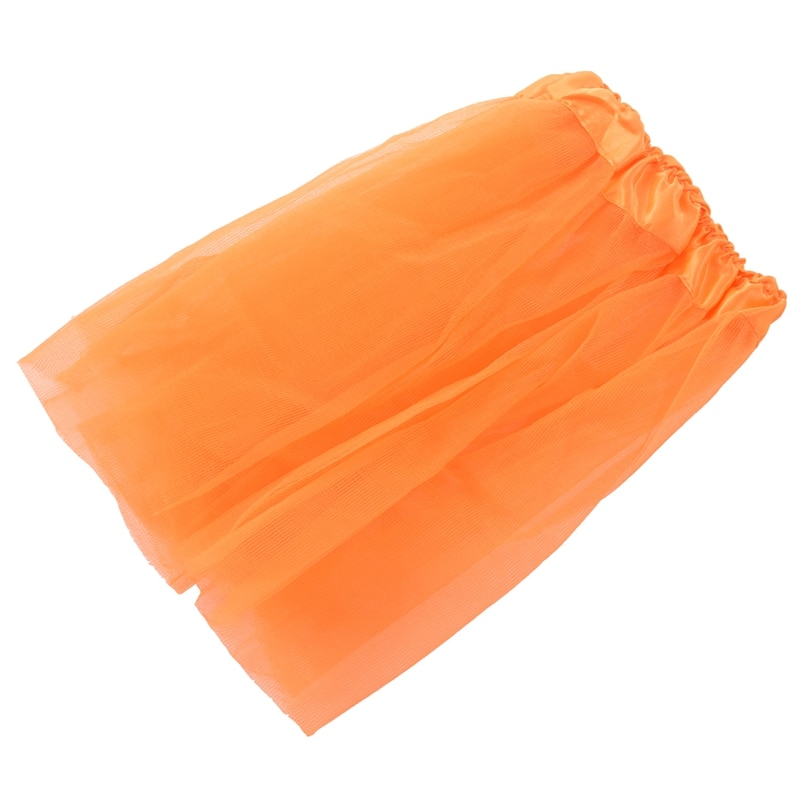 girls Modern ballet dress Fairy tutu skirt orange