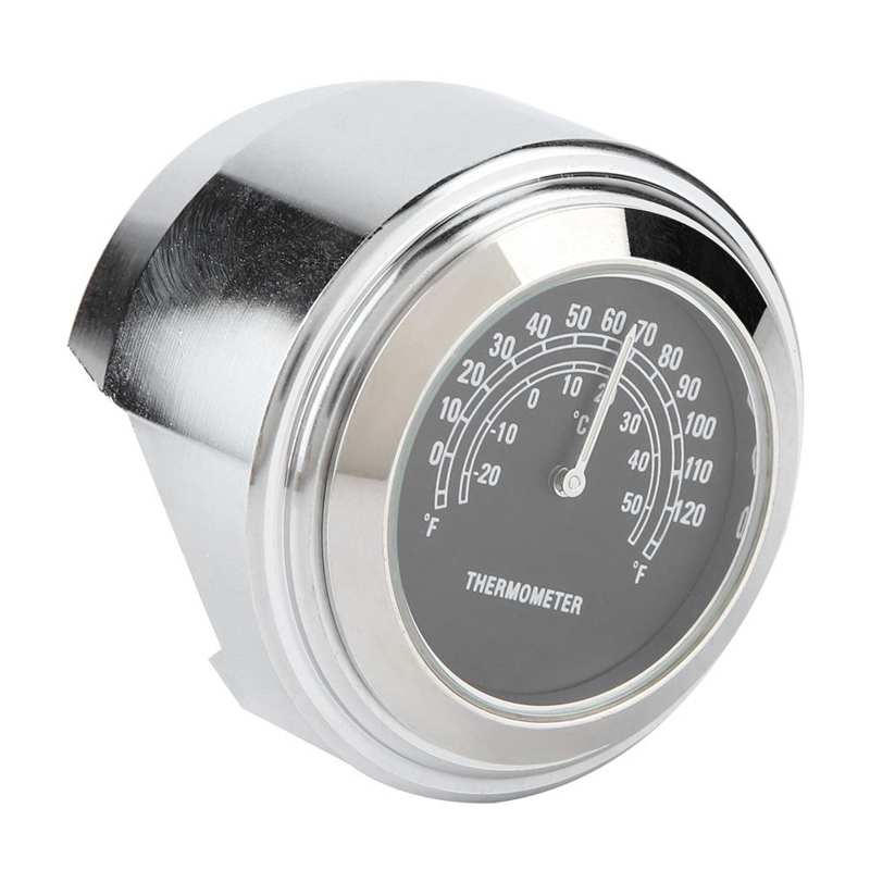 auto parts water tank meter 22-25mm Motorcycle Handlebar Mount Thermometer Temp Dial Meter Gauge temperature car meter water