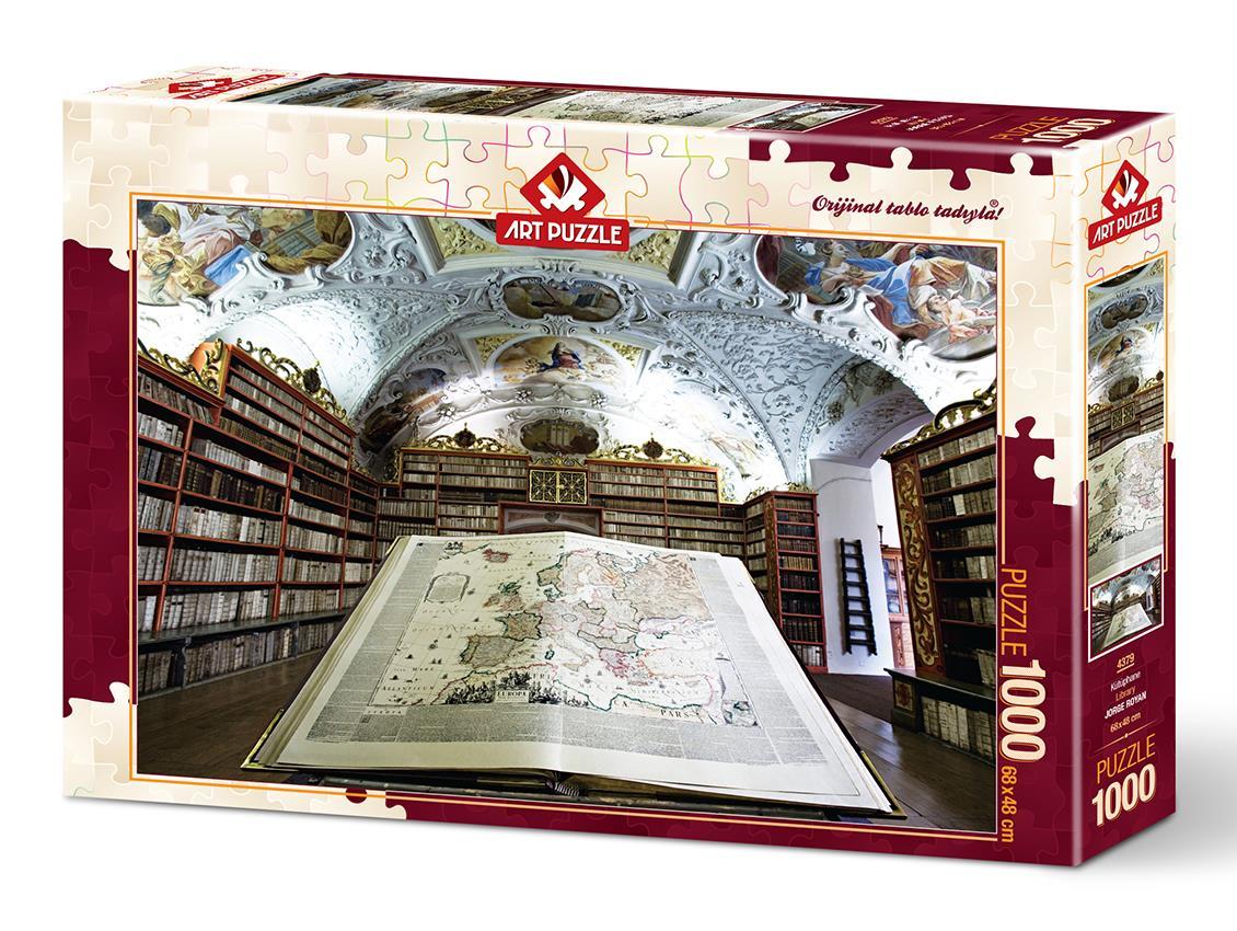Art Puzzle Library 1000 Piece Jigsaw Puzzle: Default Title