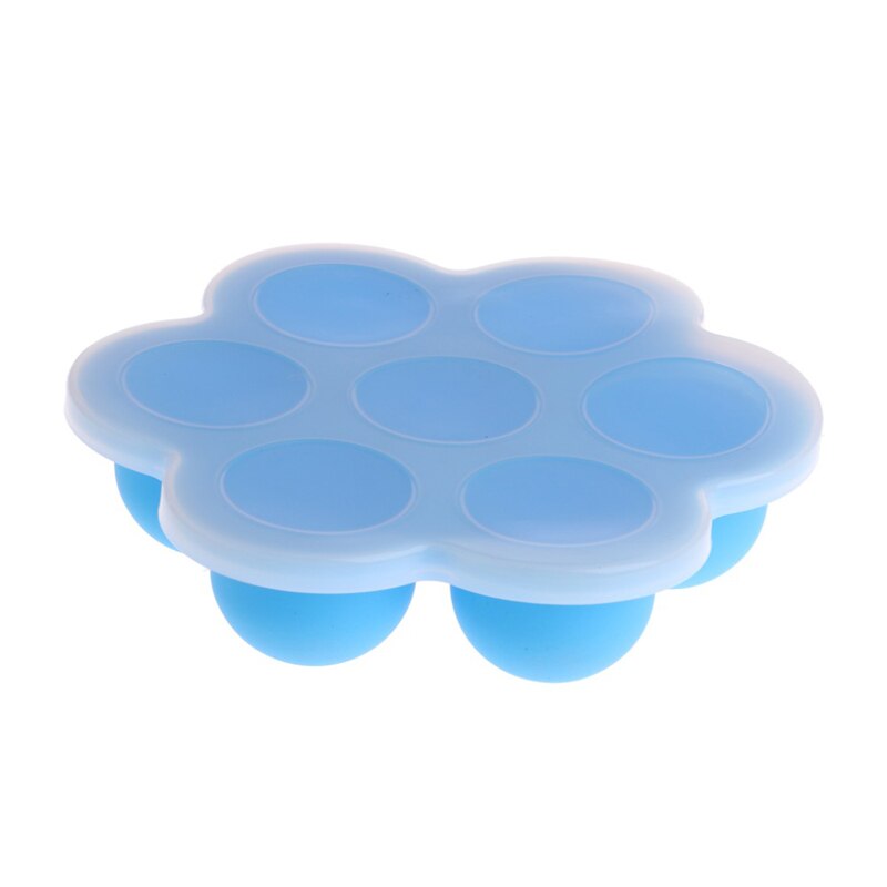 Recipiente de comida para bebê suplemento almoço lacrado silicone infantil frutas leite materno freezer bandeja de armazenamento de alimentos para bebê