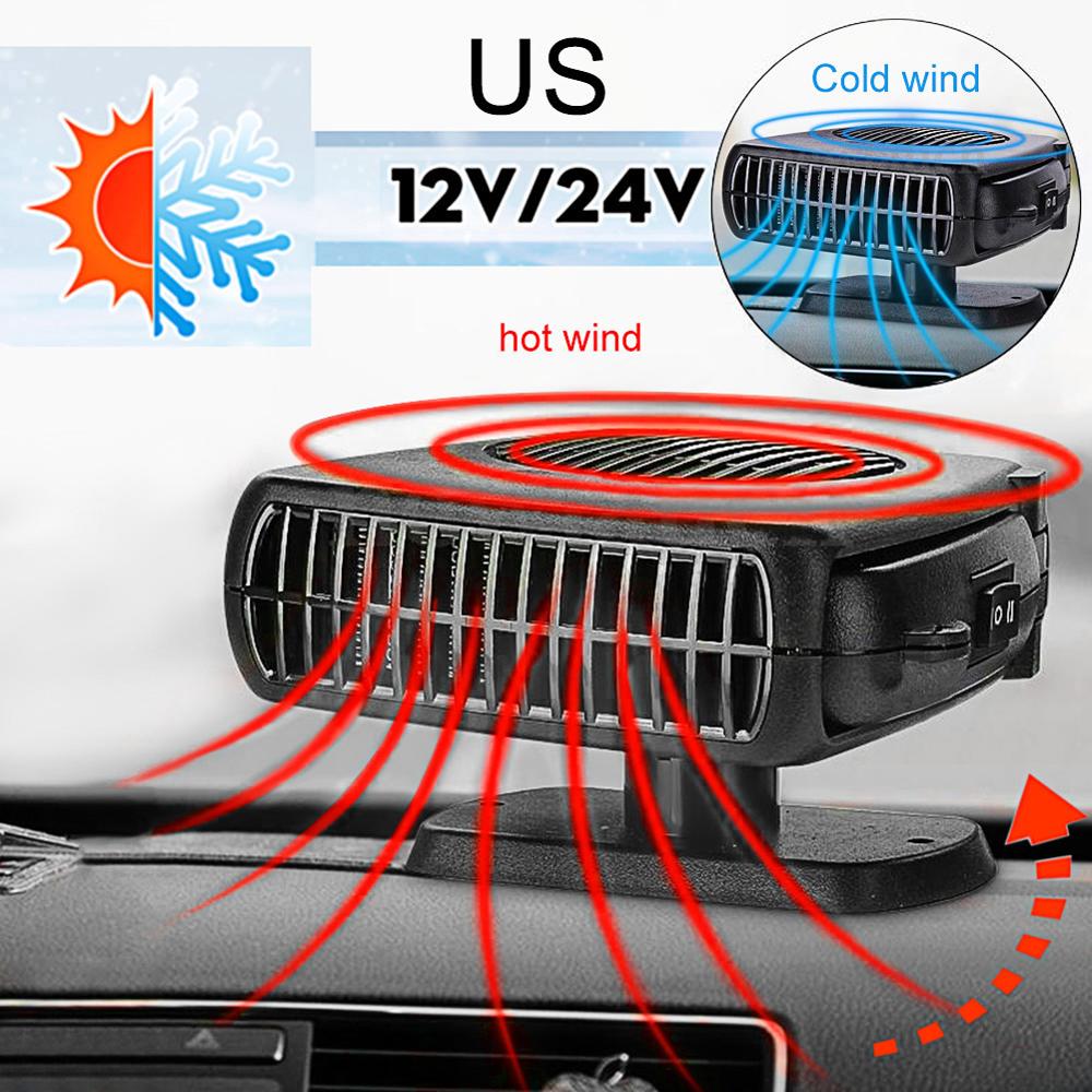 Potable Auto Heater Defroster Electric Fan Heater Windshield Evaporation Ventilation Car interior accessories Air Conditioner