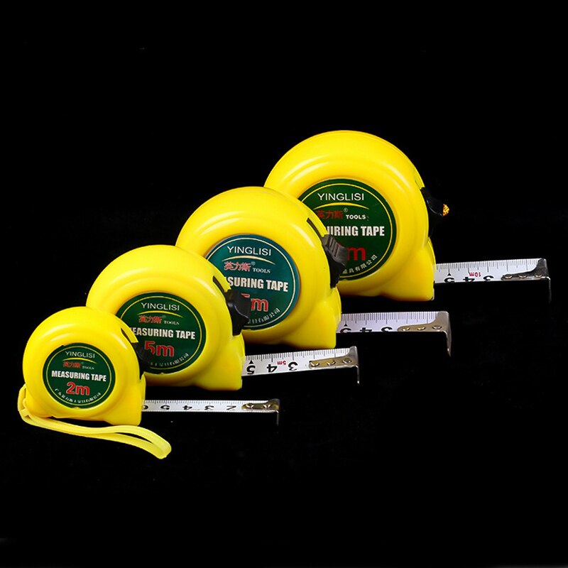 2M-10M Precise Measuring Tape Woodworking Tools High Weasteel Steel Tape Measures Resistant Engineering Measuring Hand Tool 1pcs