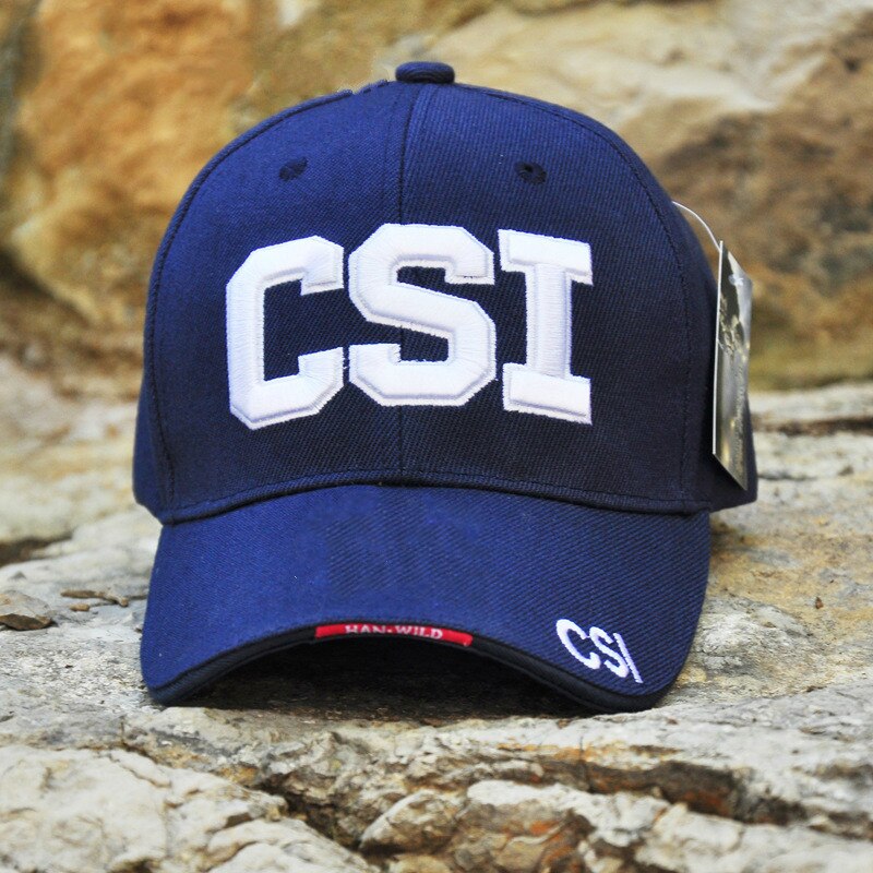 Gorra de béisbol con bordado de cabeza de tigre para hombre, gorro de béisbol con bordado de cabeza de Tigre, para acampar al aire libre: Blue