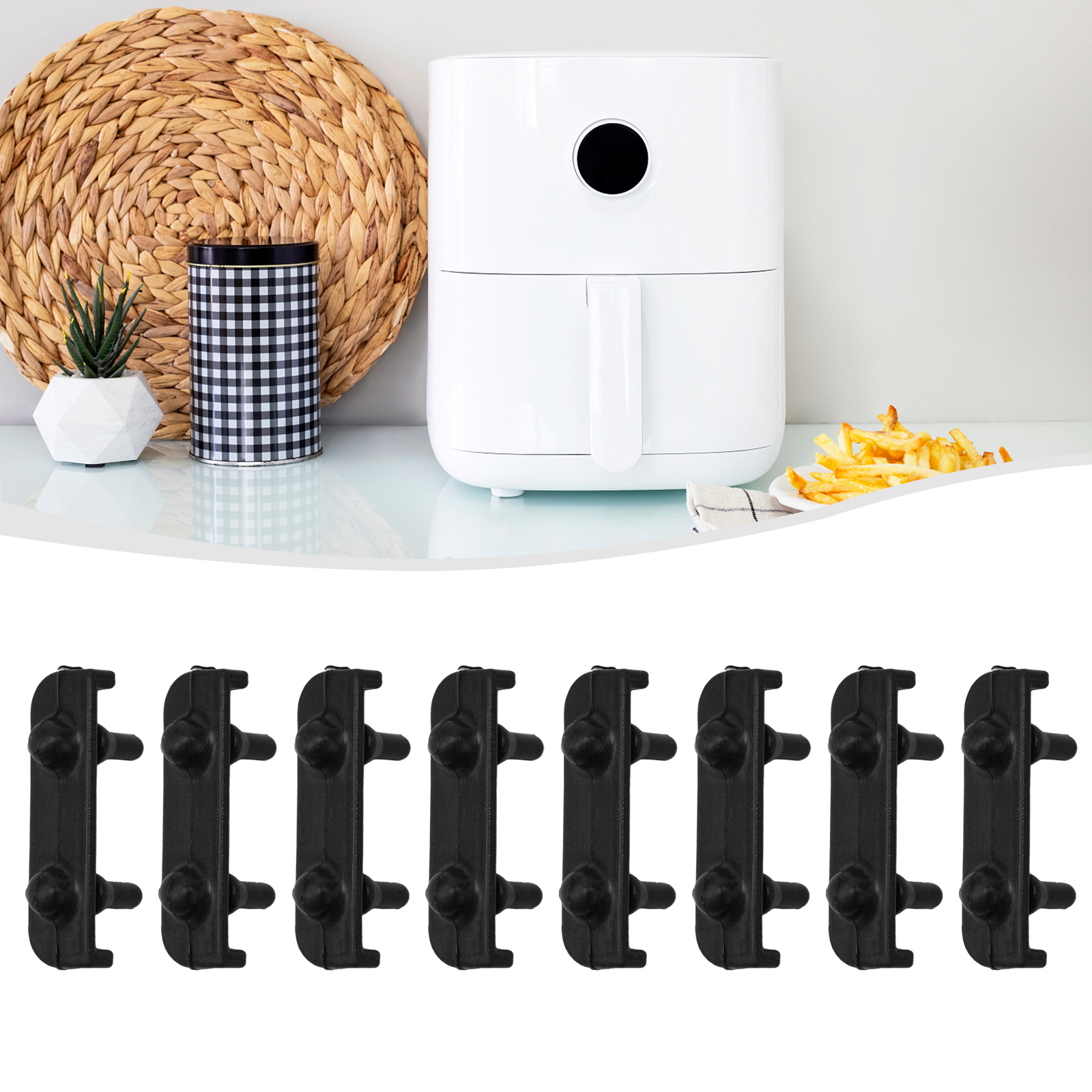 Lucht Friteuse Rubber Bumpers,Air Friteuse Lade Rubber Vervangen Onderdelen Air Friteuse Replac Onderdelen Beschermhoezen Krasbescherming Cover
