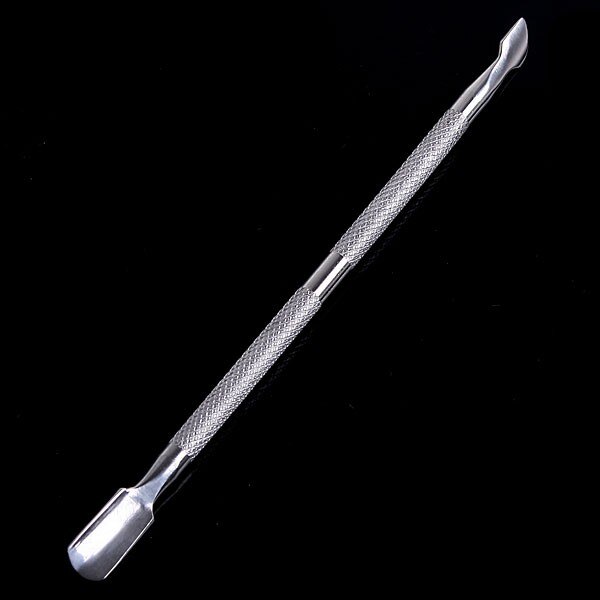 2 Way Nagelriem Push Spoon Remover Pedicure Tool Nail Art Cutter