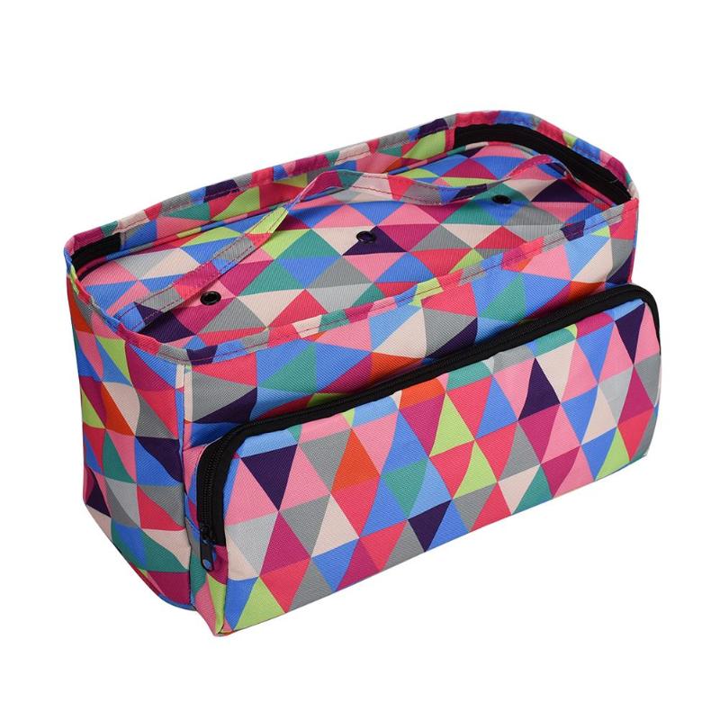 Bolsa de almacenamiento de lana portátil, ganchos de ganchillo de hilo, organizador de tejer de viaje, cubo artesanal, accesorios de costura de bordado, 3 uds.