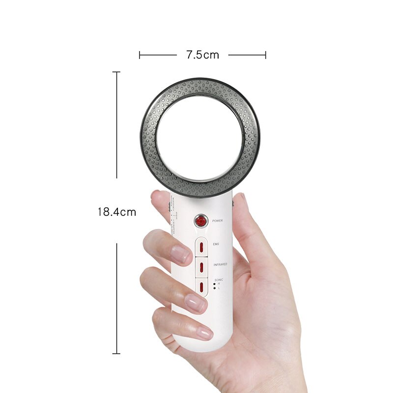 Ultrasonic Weight Loss Fat Burning Machine Infrared Ultrasonic Body Cavitation Beauty Apparatus 3 in 1 EMS RF EMS Device Facial