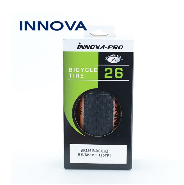 INNOVA bicycle tire 26x1.95 27.5xINNOVA bi1.95 29x1.95 120TPI mountain bike tires MTB ultralight 308g cycling tyres 26 30-60 PSI