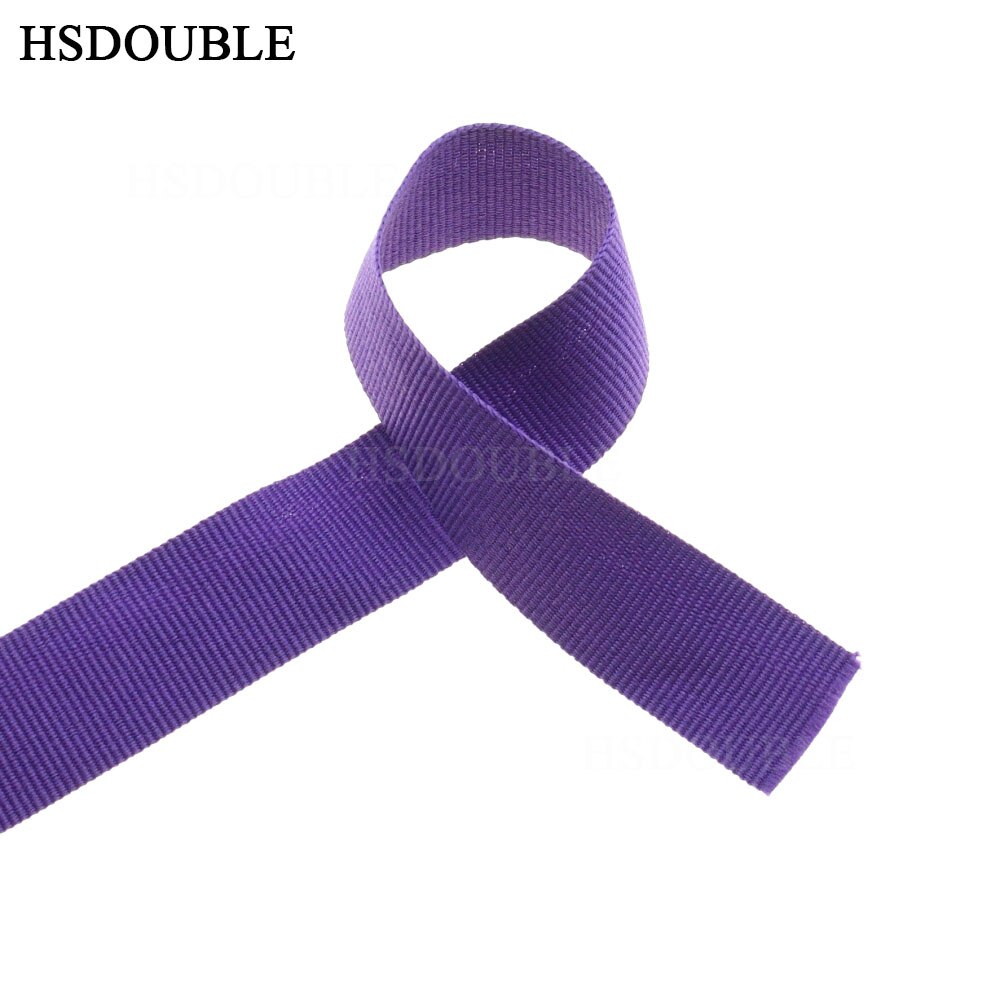 Polyester Nauha 25mm - 10 Yards/Pakka - Ympäristöystävällinen Ompeluun, Kengät, Tekstiilit: Violetti