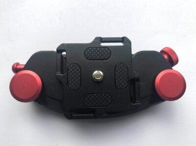 Taille araignée ceinture Holster 1/4 "vis rapide sangle boucle Surface polie terne: Red