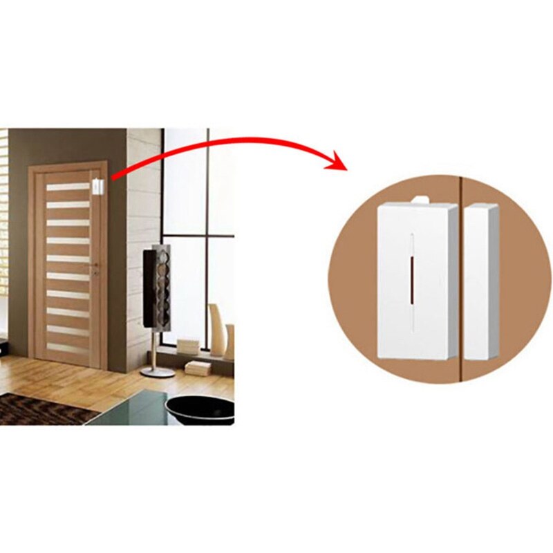 Door Sensor, Remote Control, Smart Home Security, Remote 43hz Door and Window Sensor