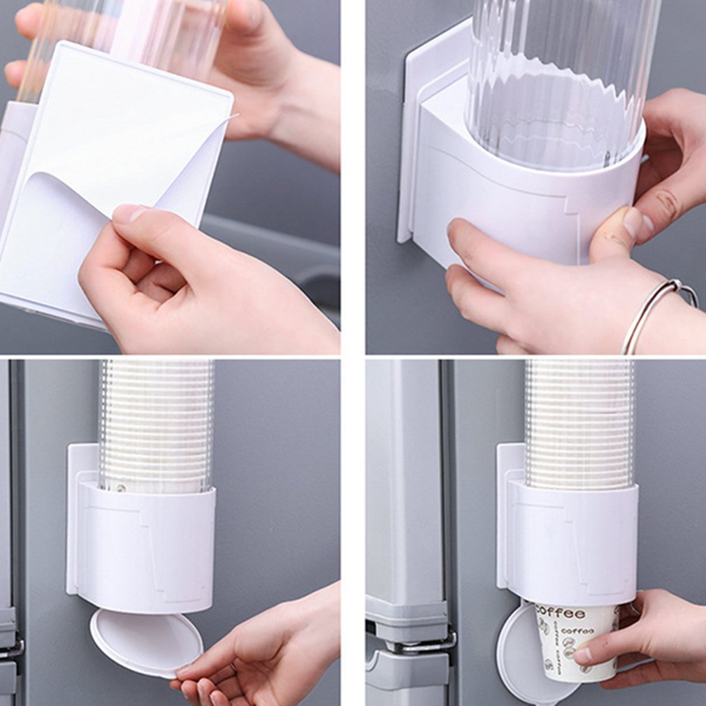 Dispenser Papier Bekerhouder Wegwerp Papier Cup Plastic Beker Remover Cup Dispenser Automatische Cup Dropper