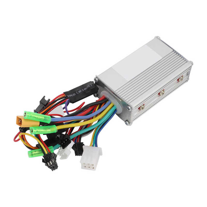 Electric Bike Brushless Controller Motor Brushless Controller Kit 24V 36V 48V with LCD Display Meter for Electric Scooter