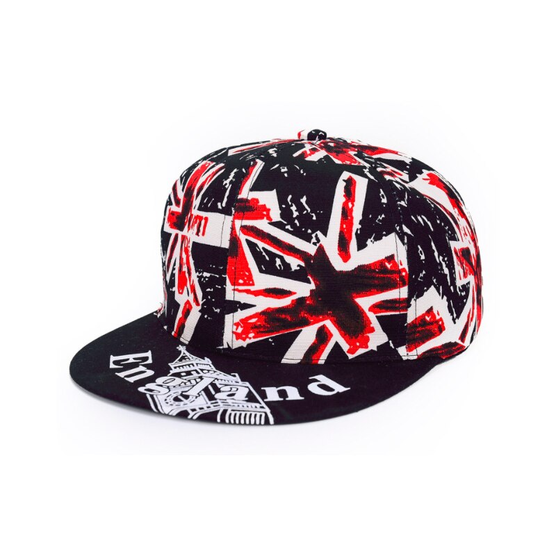 Personlighet flat lue flerfarget sportsstil med skyggelegging: Lilla