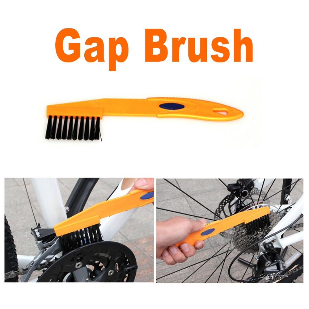 7/8/9pcs Cleaning Kit Bicycle Chain Washer Bicycle Chain Washer Mountain Bike Cleaning Tool Brush Set Bicycle Accessories