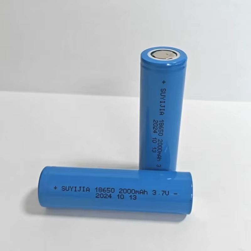 18650 Batterij 3.7 V 2000 mah 18650 Lithium Oplaadbare Batterij voor Zaklamp Batterijen
