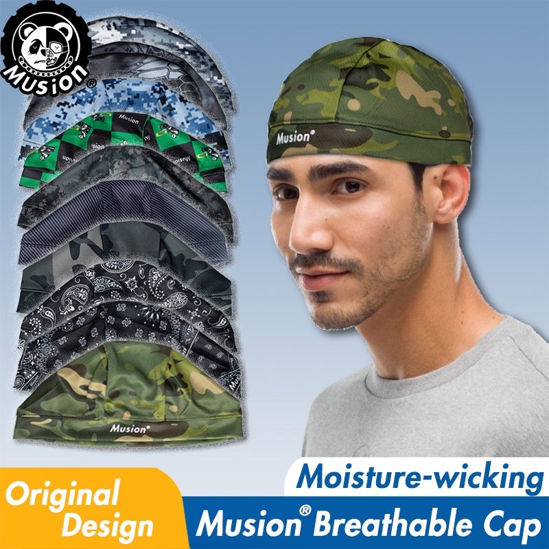Musion High-Stretch Head Cover Motorhelm Binnenpet Origineel Zweetabsorberende Buitensportpet