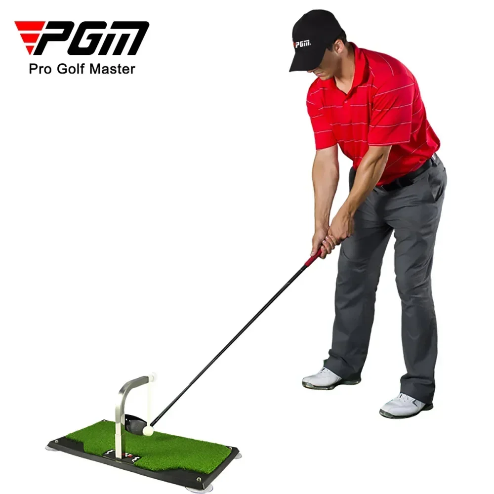 PGM Indoor Golf Swing Trainer 360 Degree Golf Swing Putting 360 Rotation Practice Putting Mat Golf Putter