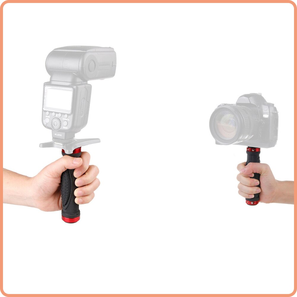 1/4 ''Griff Grip Stabilisator Halter Stehen Handheld Stativ Für Kamera Video Led