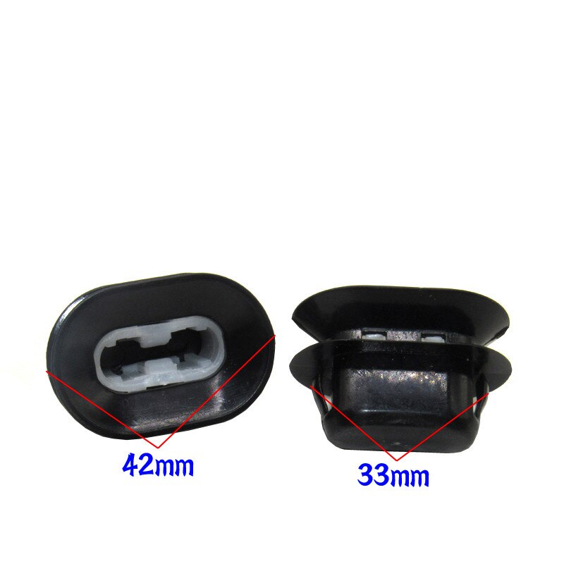 2pcs Auto Clamp For Mazda 323 M6 M3 M2 Haima Family Happin Rear Seat Retaining Clip Fasteners
