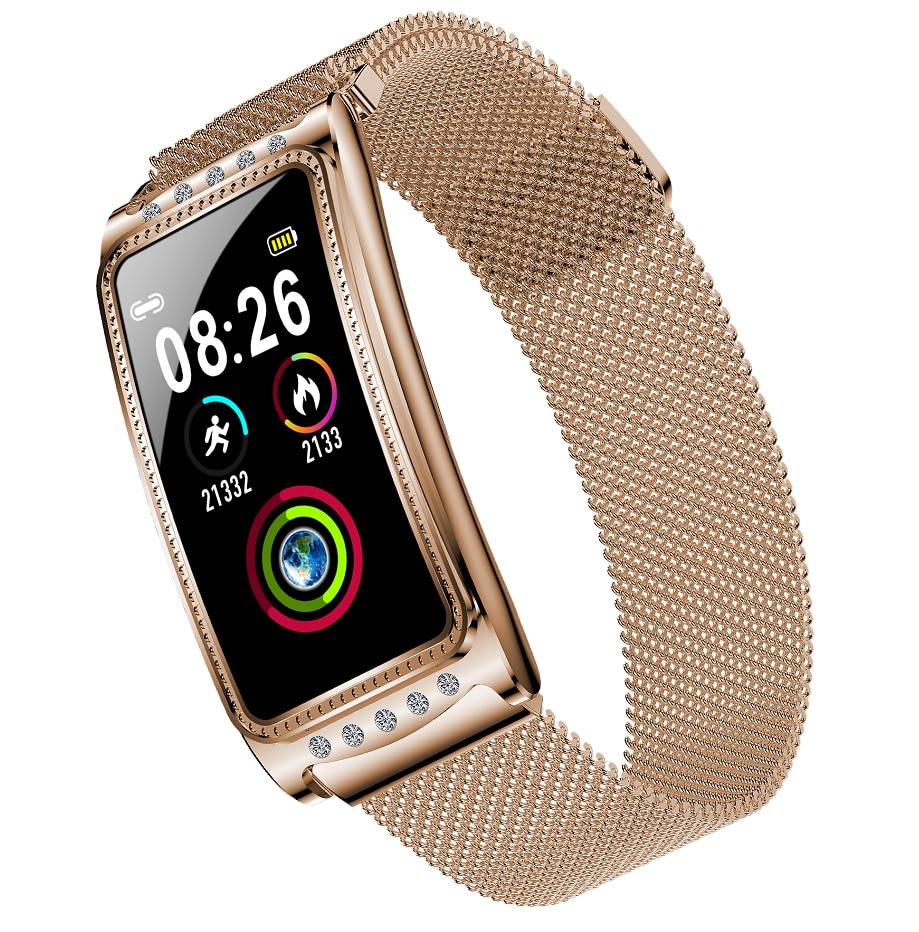 F28 slimme armbanden voor vrouwen,  ip68 waterdichte slaapmonitors, sportkleurenscherm, fitnesstracker, hartslagmeter, pak van  s6 h8 horloges