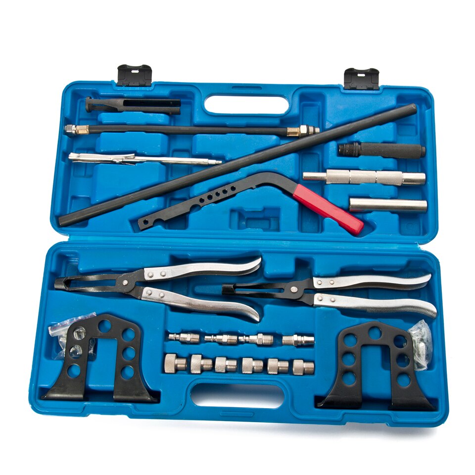 Cylinder Head Service Valve Spring Compressor Remover OHV OHC Engine Repair Set