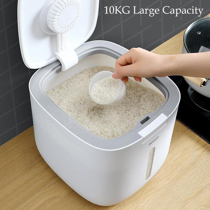 De Keuken Collection Nano Emmer Insect-Proof Vochtbestendige Rijst Cilinder Food Storage Sealed Graan Huishouden Doos