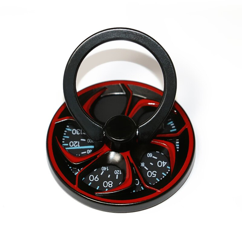 Gyro doigt anneau support main Spinner rotatif 360 Rotation métal support de téléphone Mobile support pour iPhone 7 8 Samsung S8 Huawei Fun: Type 4