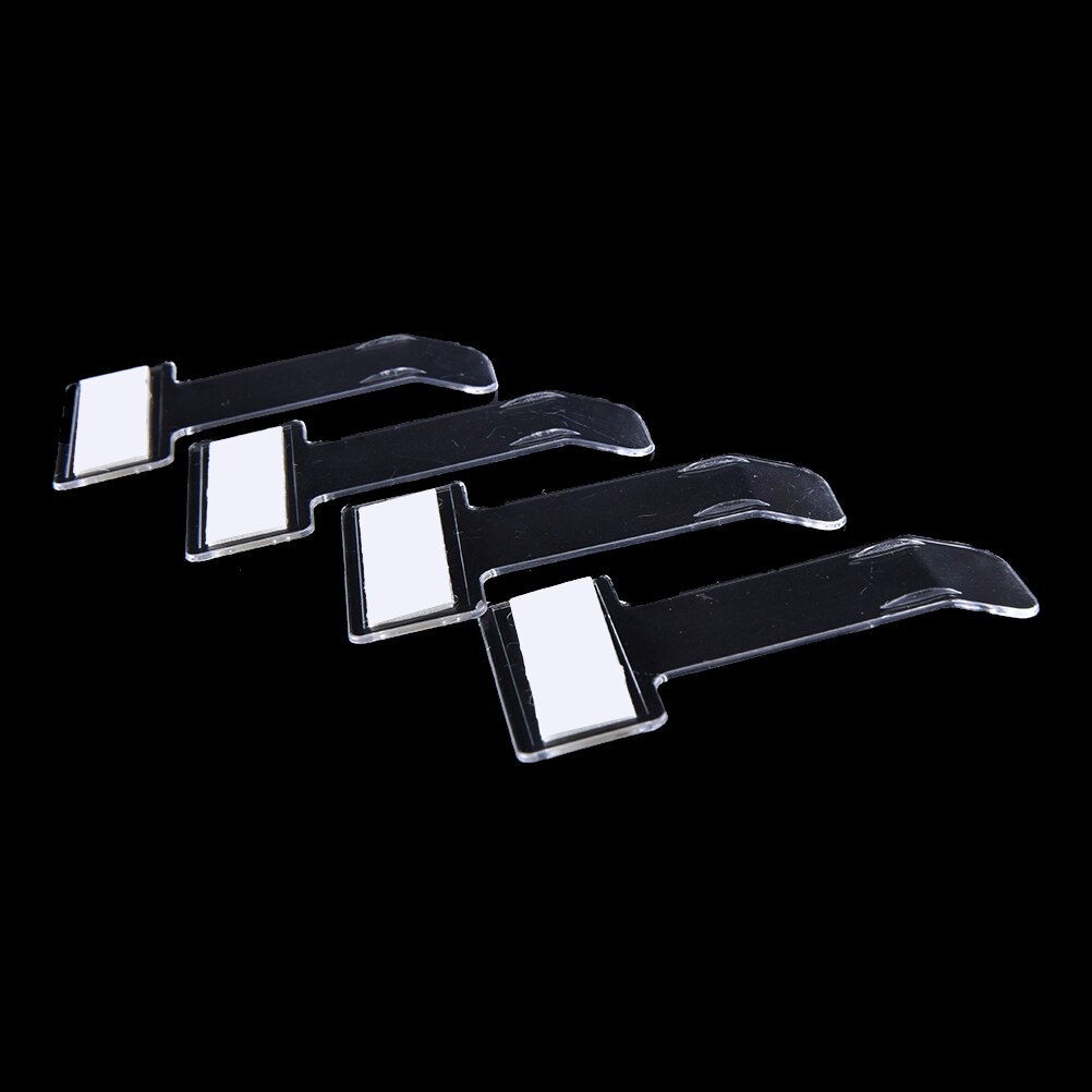 4Pcs Car Parking Holder Car Vehicle Parking Ticket Receipt Permit Card Holder Clip Sticker Useful