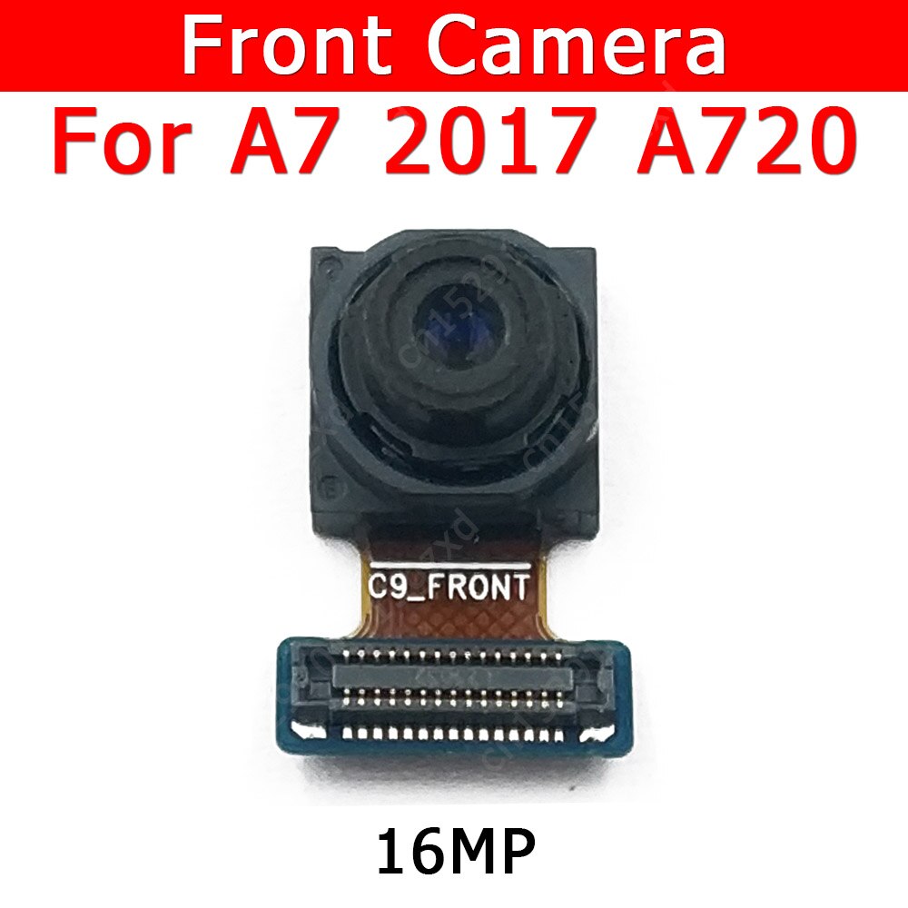 Originalt frontkamera til samsung galaxy  a7  a720 frontal kameramodul mobiltelefon tilbehør udskiftning af reservedele
