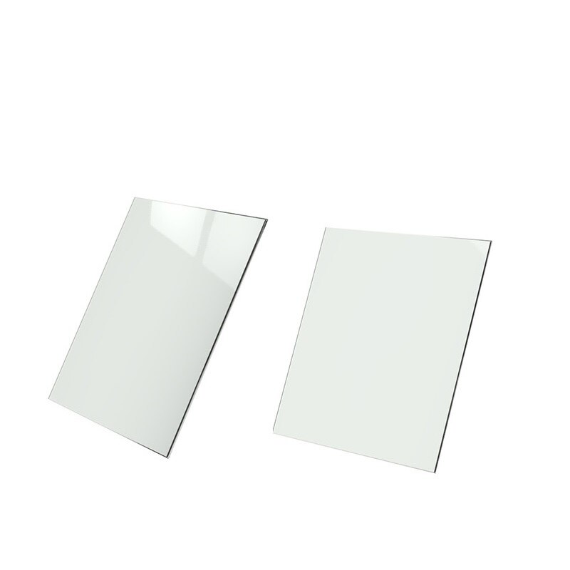 MEGA-cama para impresora 3D, vidrio templado de borosilicato, plano, transparente, cuadrado, redondo, 214, 220mm, para Kossel Delta Creality Ender3