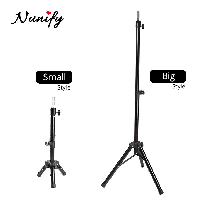 Nunify Stativ Metall Einstellbare Perücke Stand Kosmetik Friseur Ausbildung Mannequin Kopf Stehen Stativ Styropor Kopf