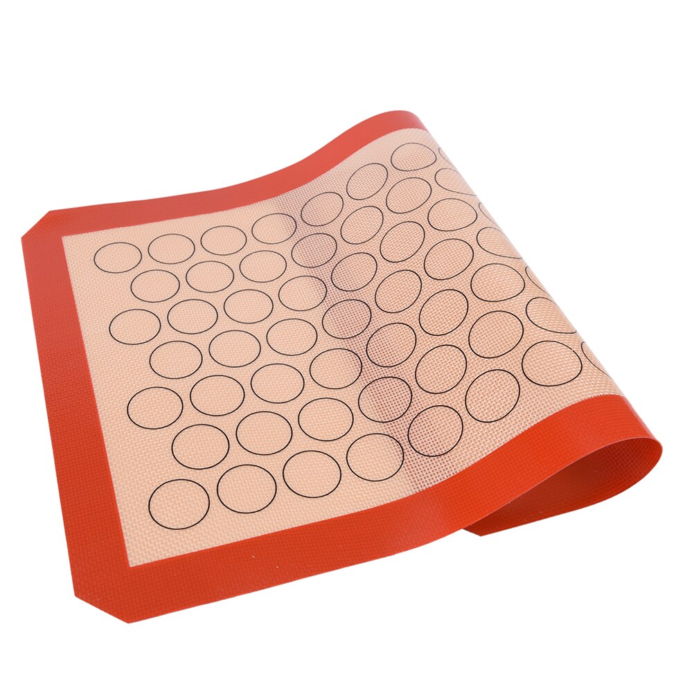 Cake koek macaron antiaanbak siliconen bakmat pad bakvorm bakgereedschap deegmat groot formaat