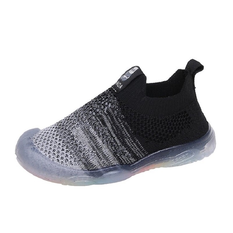 Lente Kinderen Jongen Meisje Ademend Air Mesh Casual Schoenen Kids Fly Geweven Sneakers Baby Schoenen