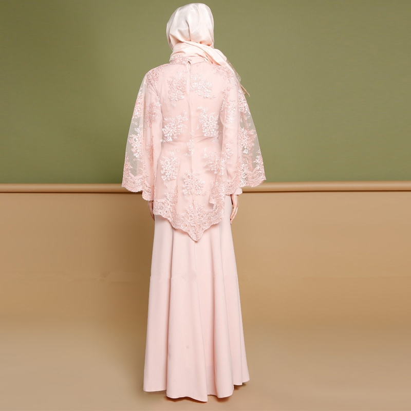 BUSHRA-Vestidos Corban Abaya, caftán musulmán, conjunto de 2 piezas, chal, Hijab, Dubái, Islam turco, musulmán, bordado, 2022