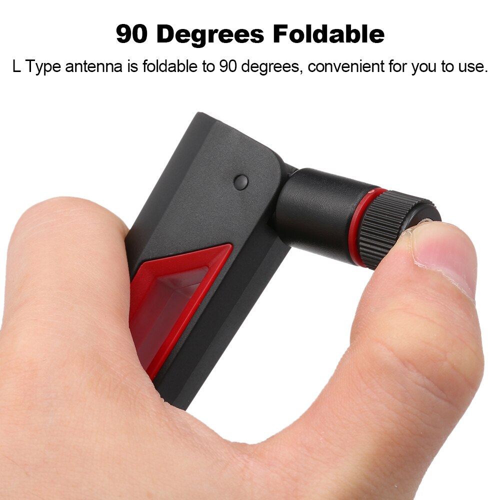 4G Universal Wide Band Omni-Directional External Antenna 700-2700MHz w/ RP-SMA Male Connector Modem Router Antenna Plastic Rod