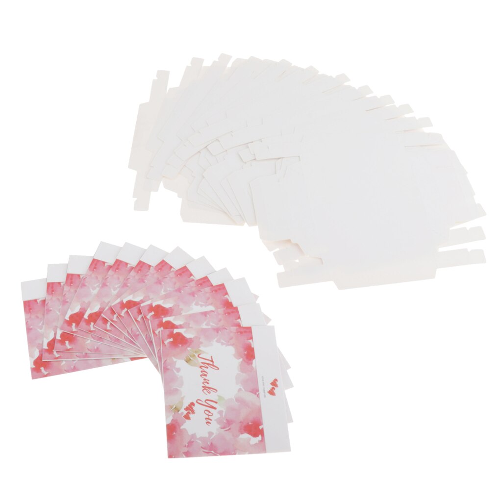 12 pacchetto Collana Anello Scatola di Cartone Scatole di Gioielli origami Piccola Confezione regalo FAI DA TE: 4