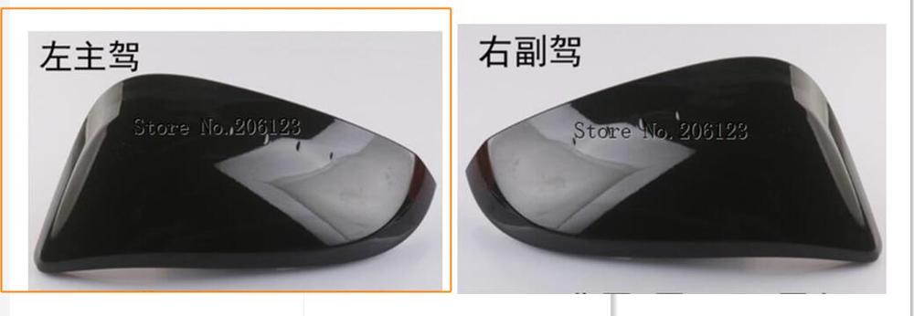 for toyota rav4 rav 4 xa50 accessories plastic chrome rear side view rearview mirror trim cover: b