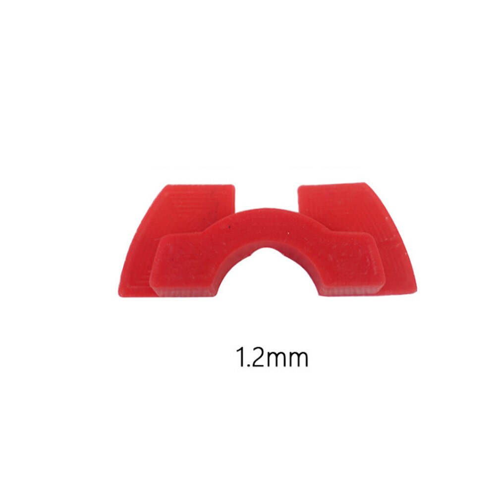 Xiaomi  m365 scooter schokdemper accessoires elektrische scooter trillingsdemping silicagel pad schokdemper pad: 1 2 rood