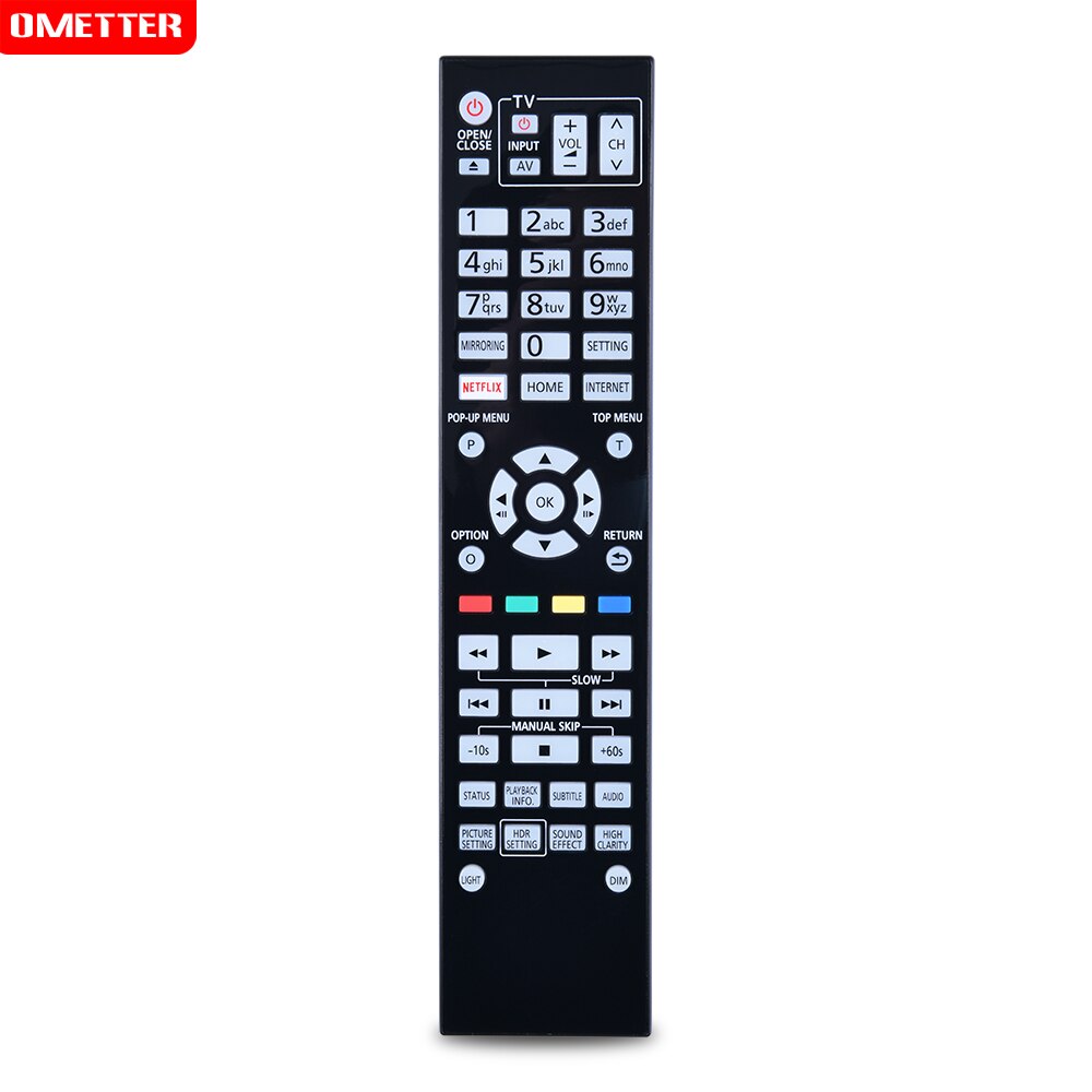 remote control N2QAYA000172 DMP-UB700 DMP-UB704 DP-UB9000 DP-UB9000-K DP-UB9000EBK Ultra hd Blu-ray Disc Player