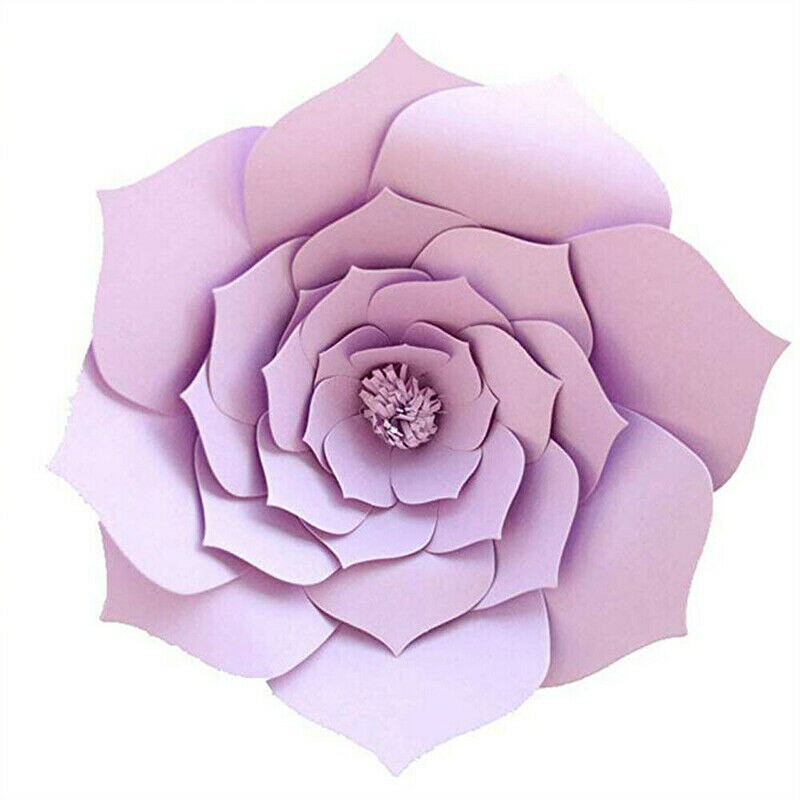 Largest supplier 30cm Paper Flower Backdrop Wall Large Rose Flowers DIY Wedding Party Decor: 16