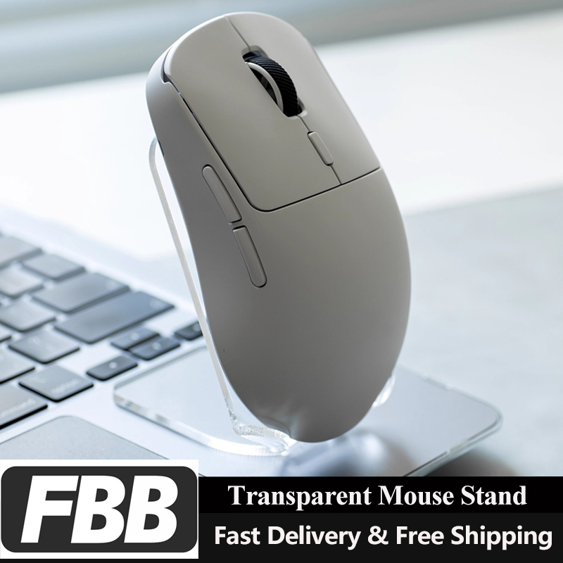 FBB Mouse Display Stand Mechanical Keyboard Mouse Holder Acrylic Storage Stand Mice Bracket E-sport Gaming and Office Accessory