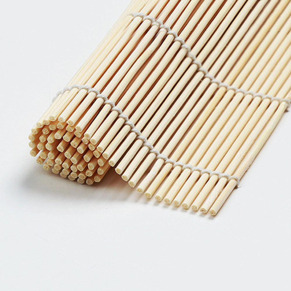 Esterilla de bambú para hacer Sushi, accesorios de cocina, rodillo de arroz Onigiri, 1 Uds.