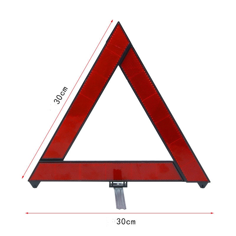 Car Tripod Warning Sign Car Emergency Tool Folded Stop Sign Reflector Auto Breakdown Repair Tripod Emergency Warning Triangle